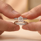 Eterna Spark Dual Ring – Twin Band with Signature Brilliance - Silvorn India