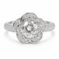 Eternal Blossom Sparkle Ring - Silvorn India