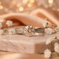 Eternal Spark Solitaire Ring with Pave Twist Band - Silvorn India