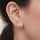 Ethereal Butterfly Collection – Pearlescent Inlay & Shimmering Pav Stud Earrings