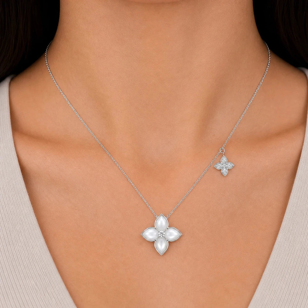 Flora Pearl Charm - Silvorn India