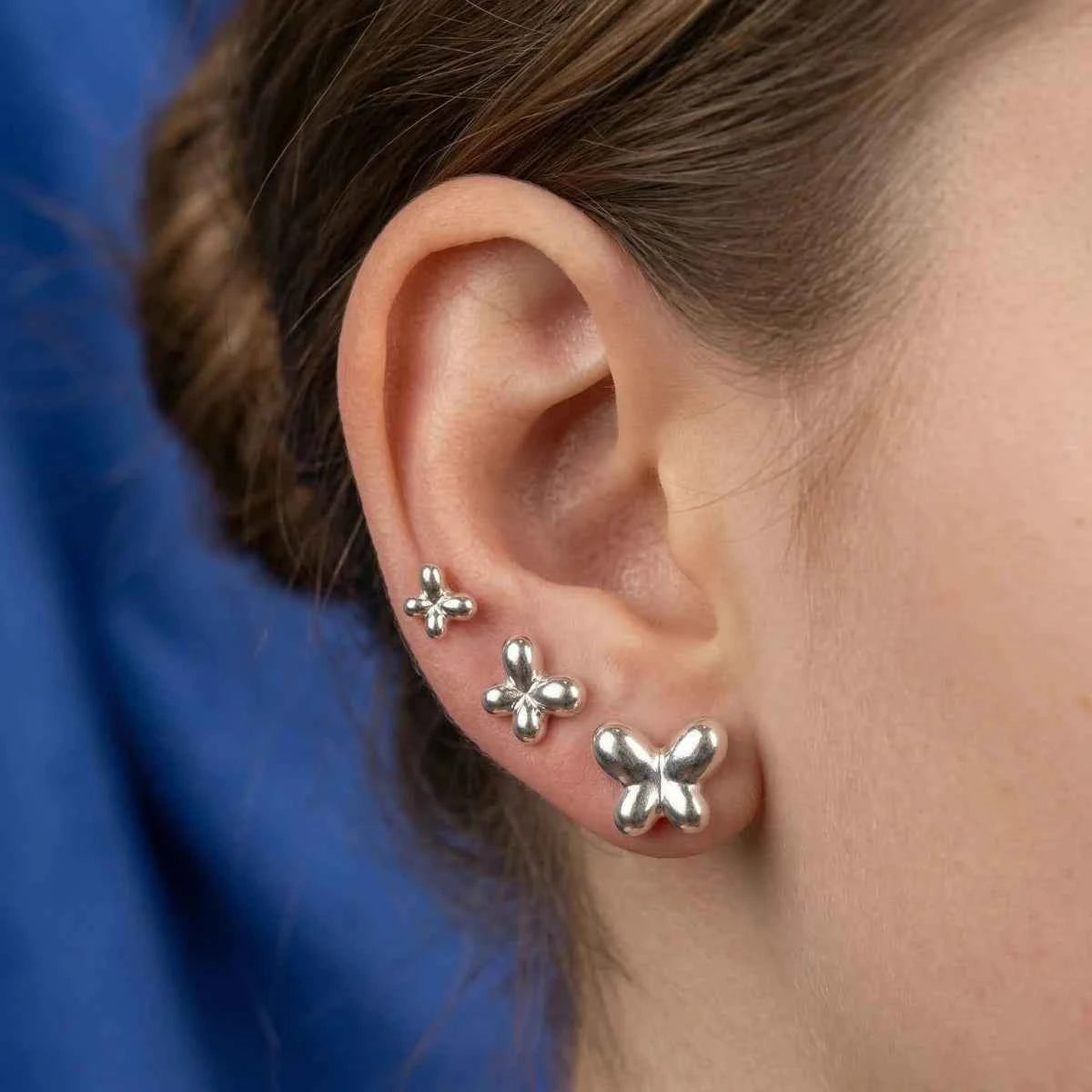 Flutter Trio Butterfly Studs