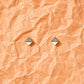 Geometric Crystal Pyramid Studs - Silvorn India