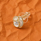 Golden Blossom Crystal Stud - Silvorn India