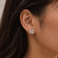 Golden Butterfly Crystal Studs - Silvorn India