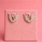 Graceful Majestic Swan Zirconia Studs