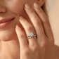 Harmony Dual Ring – 925 Sterling Silver - Silvorn India