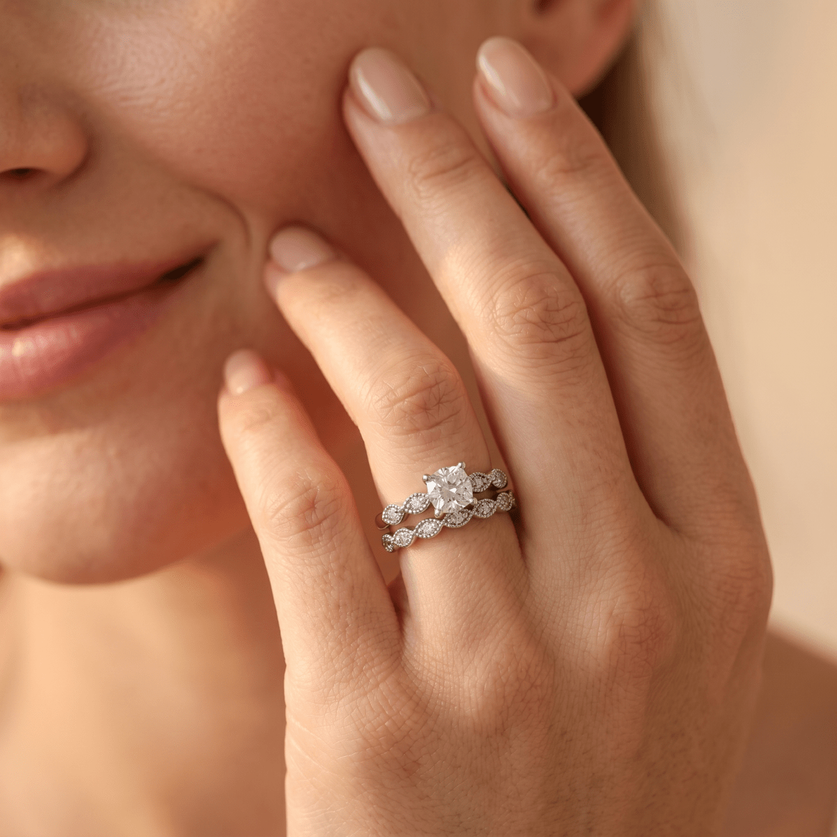 Harmony Dual Ring – 925 Sterling Silver - Silvorn India