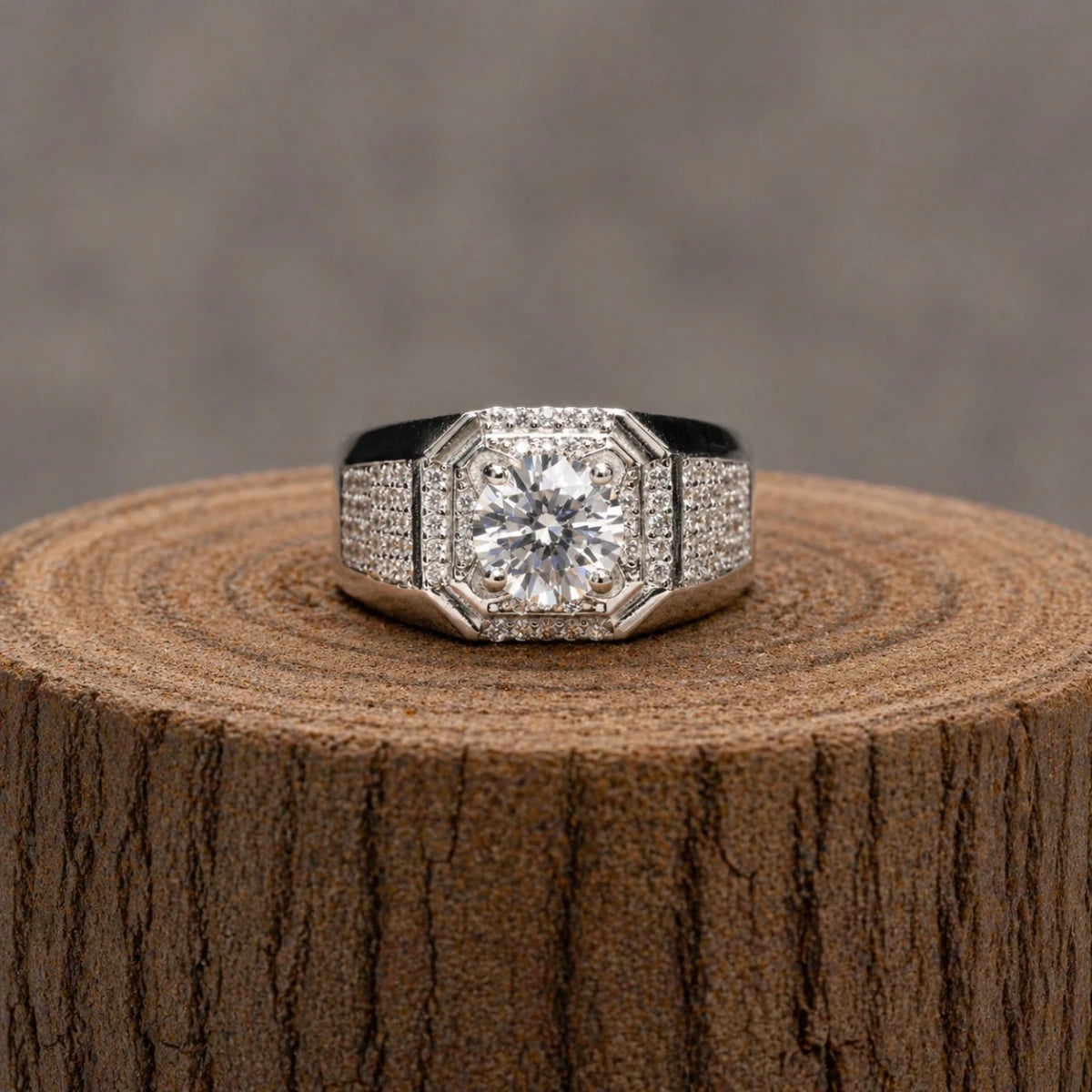 Imperial Radiance Sterling Ring - Silvorn India