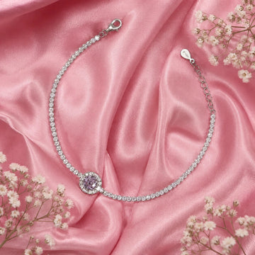 Lilac Luxe Bracelet - Silvorn India