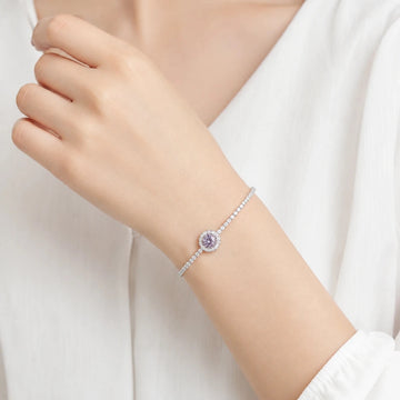 Lilac Luxe Bracelet - Silvorn India