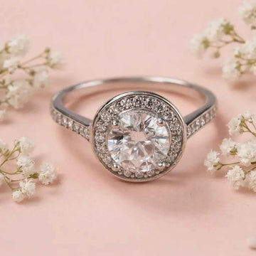 Luna Halo Sparkle Ring