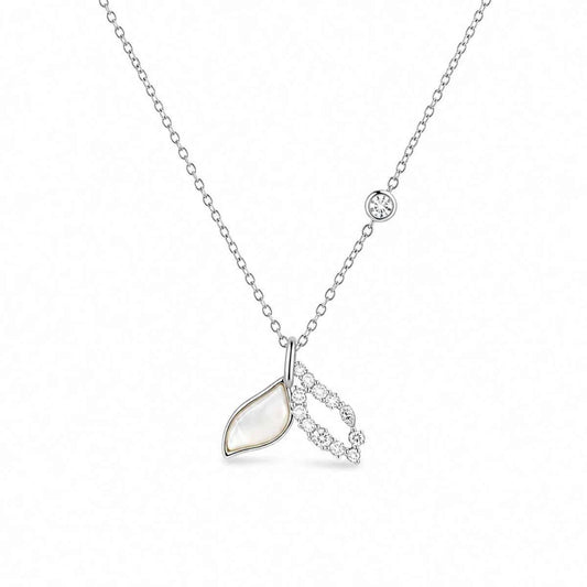 Luna Leaf Elegance - 925 Silver Jewelery