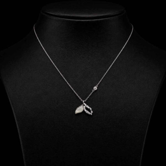 Luna Leaf Elegance - 925 Silver Jewelery