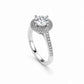 Luna Spark Sterling Silver Ring