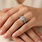 Luna Spark Sterling Silver Ring