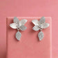 Lustre Petal Drop Earrings in Elegance