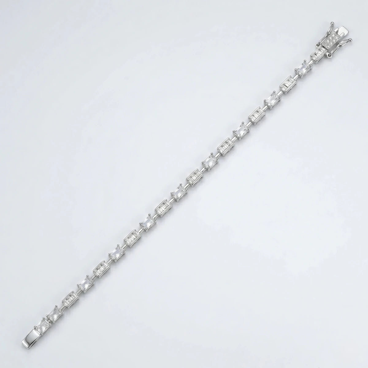 Marquise Crystal Silver Bracelet for Women - Silvorn India