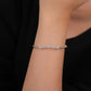 Minimal Beaded Sterling Cuff Bracelet for Women - Silvorn India