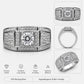 Monarch Luxe Sterling Silver Ring - Silvorn India