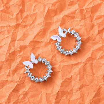 Moonlit Butterfly Spark Studs