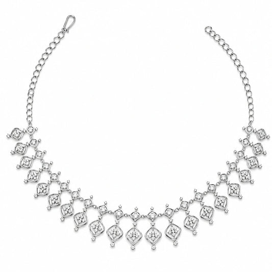 Celestial Charm Silver Necklace