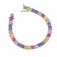 Prismatic Pear - Cut Rainbow Statement Bracelet - Silvorn India