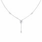 Radiant Drop Crystal Pendant Necklace - Silvorn India