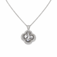 Radiant Quatrefoil Halo Pendant - Silvorn India