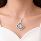 Radiant Quatrefoil Halo Pendant - Silvorn India