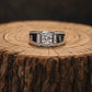 Regal Edge Sterling Statement Ring - Silvorn India