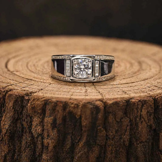 Regal Edge Sterling    Statement Ring - 925 Silver Jewelery