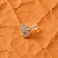 Rose Gold Panther Crystal Studs - Silvorn India