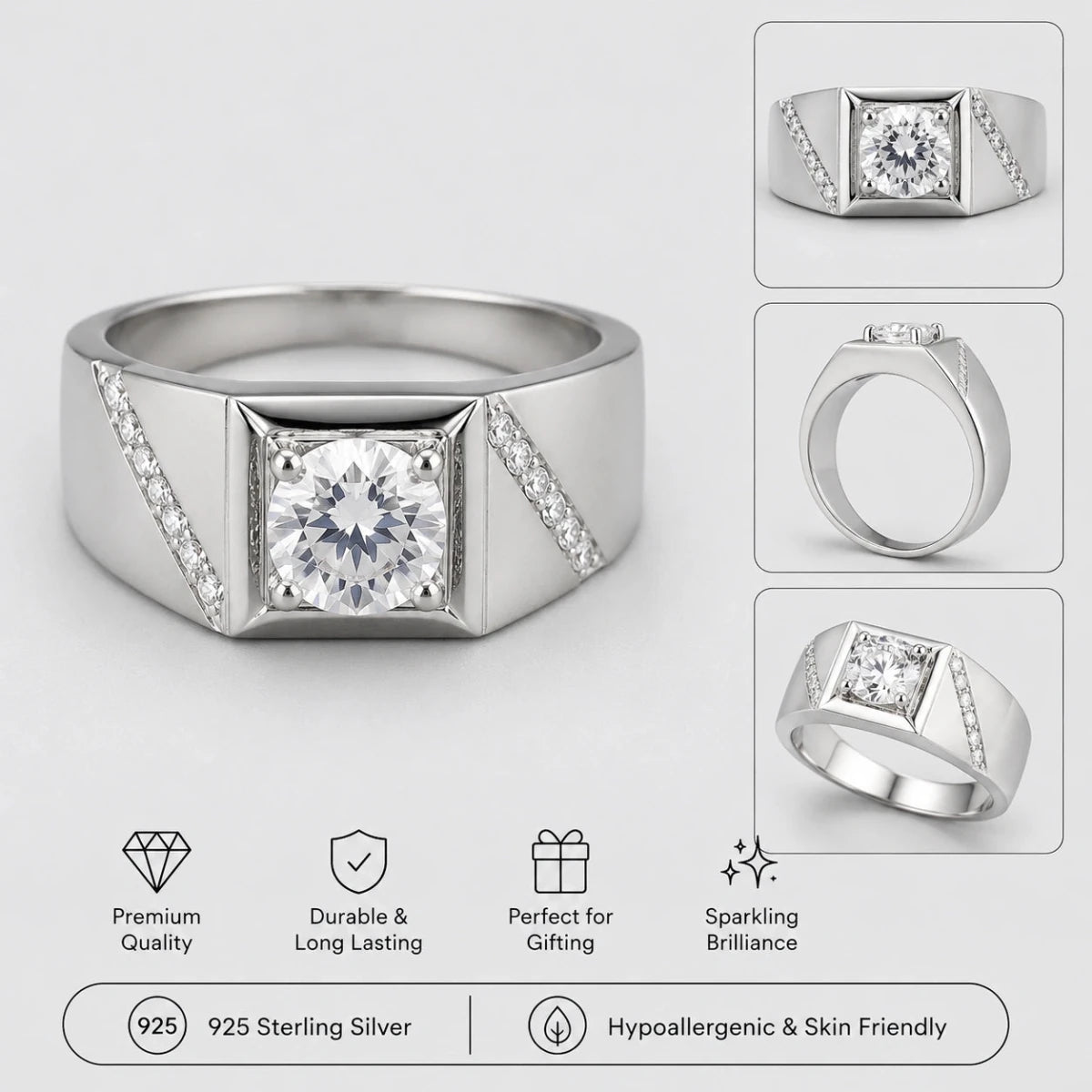 Royal Crest Ring - Silvorn India