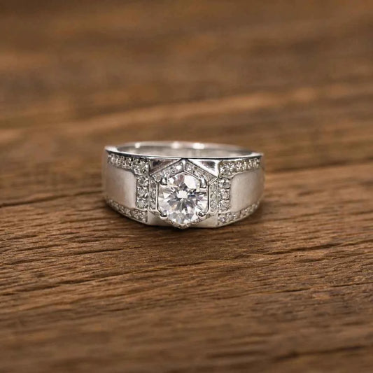 Royal Crest Sterling Silver Ring - 925 Silver Jewelery