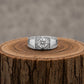 Royal Crest Sterling Silver Statement Ring - Silvorn India