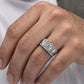 Royal Crest Sterling Silver Statement Ring - Silvorn India