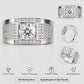 Royal Glacier Sterling Silver Ring - Silvorn India