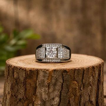 Royal Glacier Sterling Silver Ring