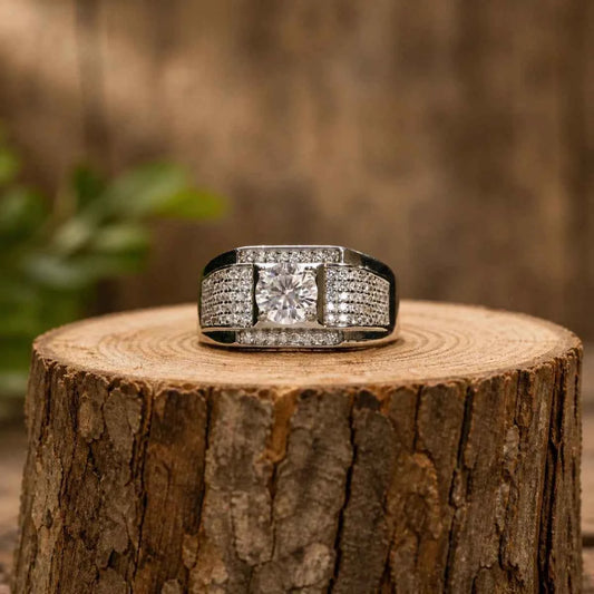 Royal Glacier Sterling Silver Ring - 925 Silver Jewelery