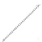 Sterling Silver Crystal Link Bracelet for Women - Silvorn India