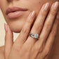Twin Shine 925 Silver Zirconia Ring Duo for Women - 925 Silver Jewelery