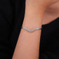 V - Shaped Sterling Cuff Bracelet for Women - Silvorn India