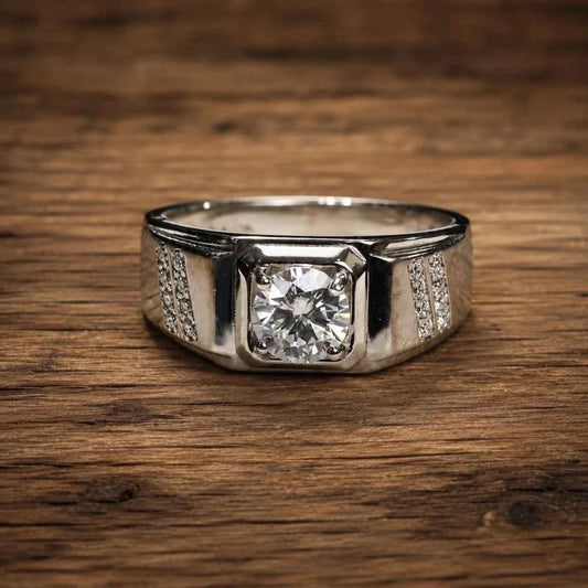 Vertex Royale Ring - 925 Silver Jewelery