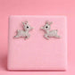 Whimsical Reindeer Pavé Studs