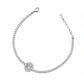 White Oval Solitaire Stone - Silvorn India